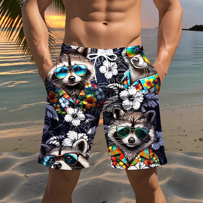 trending men's swim trunks, quick-dry swim shorts, casual athletic beach shorts, new european and american styles