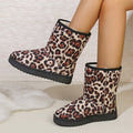 winter new arrivals: plus size leopard print snow boots, sizes 36-42. wholesale available, dropshipping to  &