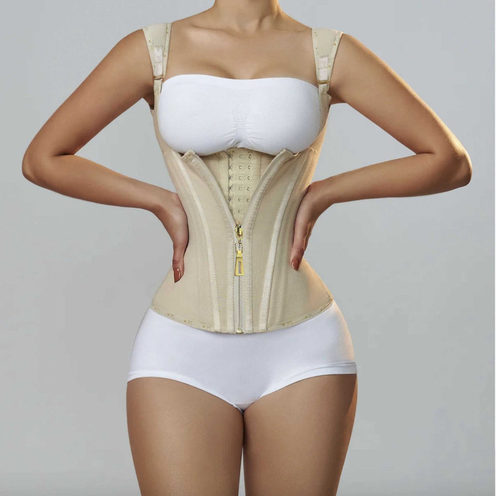 13-bone shaperwear fashion cross-border latex tight shaping waist tightening abdomen tightening waist sports body shaping vest for women