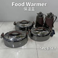 hot-selling food warmer insulated lunch box with pot suit 5pcs set insulated tableware insulated box