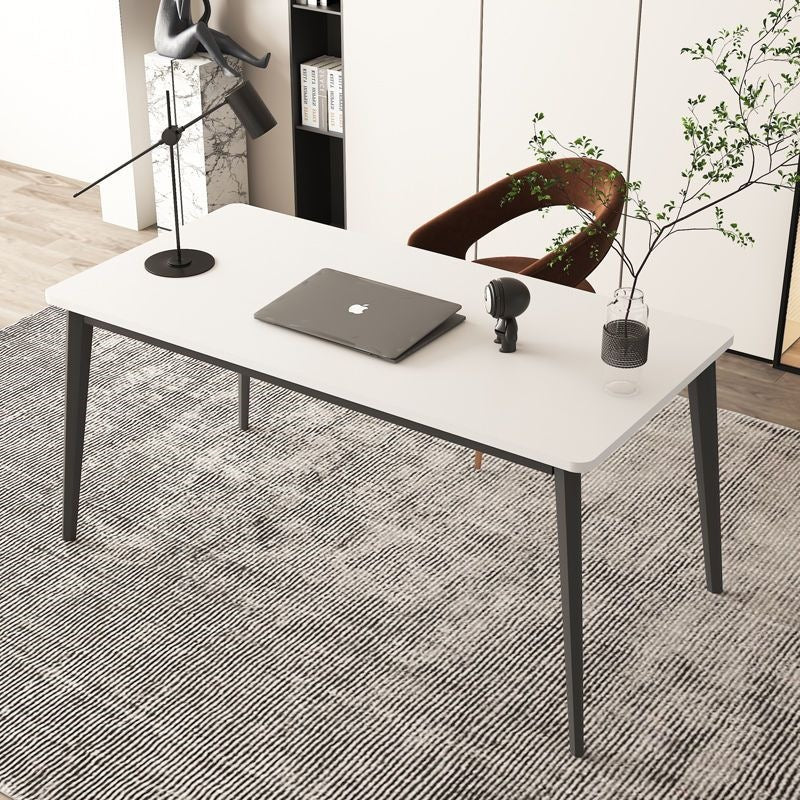 Office desk desktop computer desk light luxury study desk home bedroom study table student writing desk rectangular table