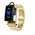 Supreme edition gold frame gold steel [bluetooth call + blood glucose monitoring]