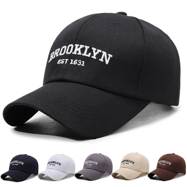 Summer sunscreen American embroidered baseball cap Alphabet fashion youth versatile casual men's and women's personalized cap hat