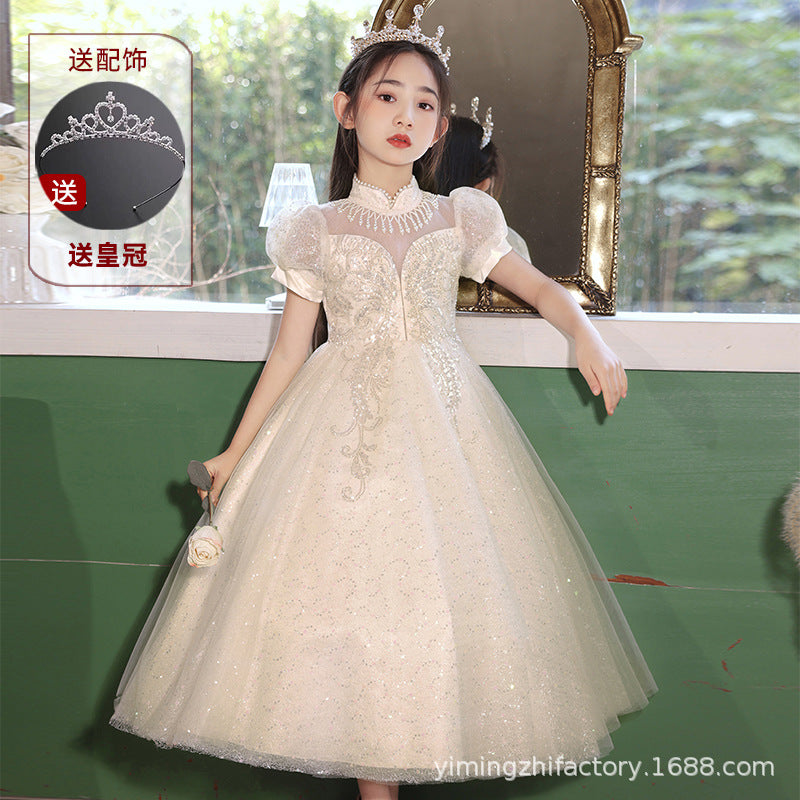 wholesale of high-end girls' formal dresses, unique and stylish children's princess dresses, flower girl dresses for weddings, birthday parties, and piano recitals