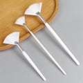 Beauty tools fan-shaped brush fruit acid brush makeup brush beauty mask brush modification essence brush single bag wholesale