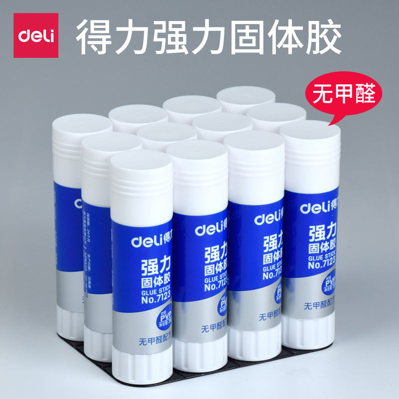 Deli 7121/7122/7123 Solid Glue Handmade Solid Glue Stick High Viscose Children's Glue Stick 36g Student