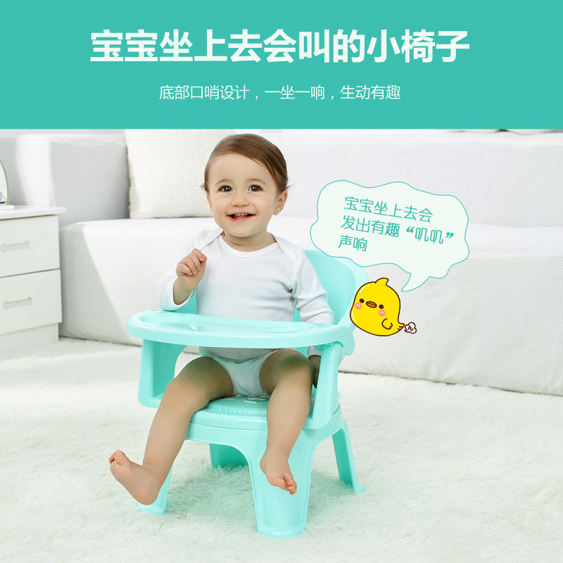 Children's dining chair baby special calling chair baby multi-functional seat backrest small dining table two-in-one convenient and practical