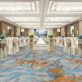 hotel carpet nylon fireproof anti-fouling restaurant restaurant large area paving thickened corridor aisle splicing commercial