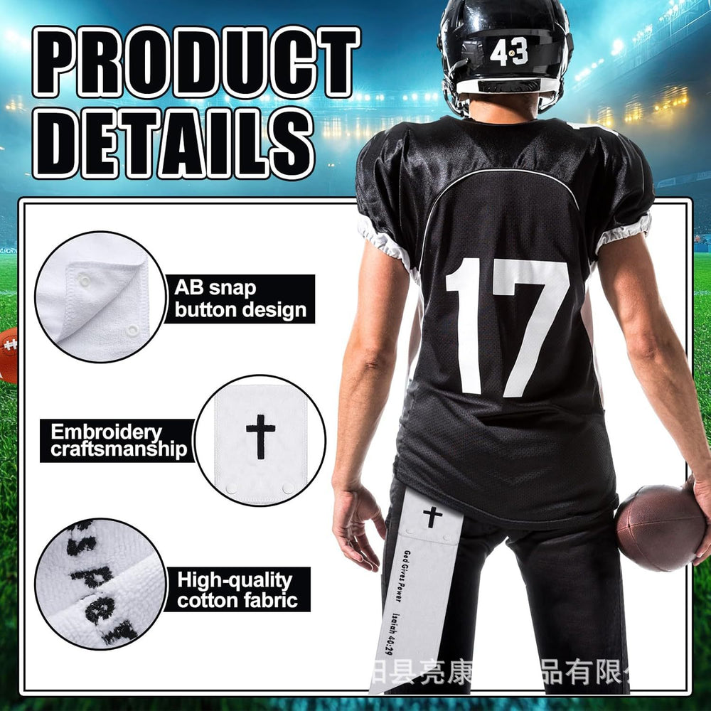 Sports towel, rugby towel, football towel, hangable sports towel, can be embroidered, offset printed logo, snap buckle, waist hanging