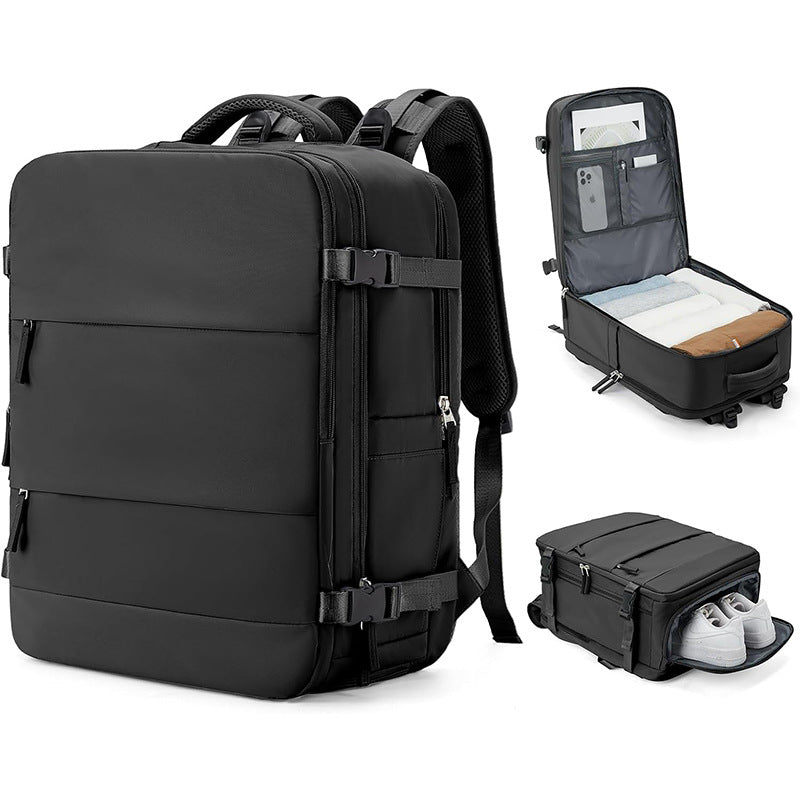 New travel backpack portable large-capacity multi-functional waterproof business backpack dry and wet separation leisure travel bag