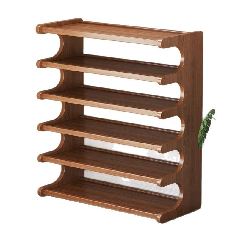 Simple shoe rack, small narrow door, household shoe cabinet, rental house, dormitory, multi-functional storage artifact, space-saving shelf