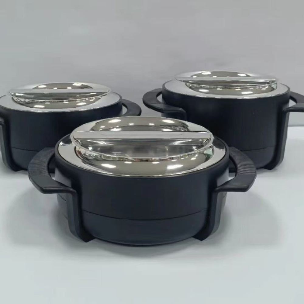Manufacturer hot sale 1.8l-2.3l-2.8l export cross-border 3pcs insulated lunch box new item number 2422