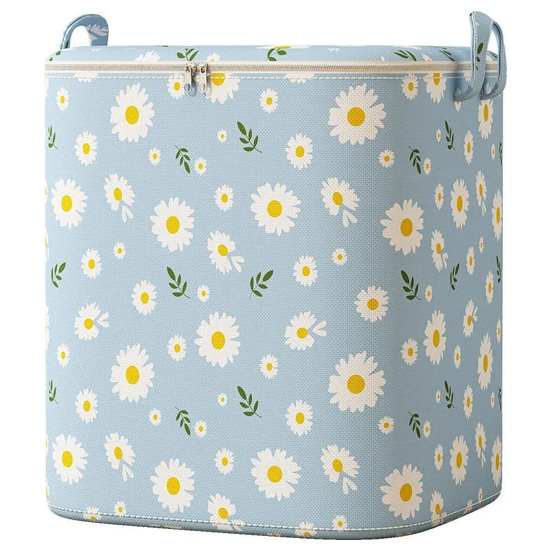 Daisy Quilt Storage Bag Thickened Large Capacity Moving Packing Bag Household Clothes Quilt Finishing Box Storage Bag