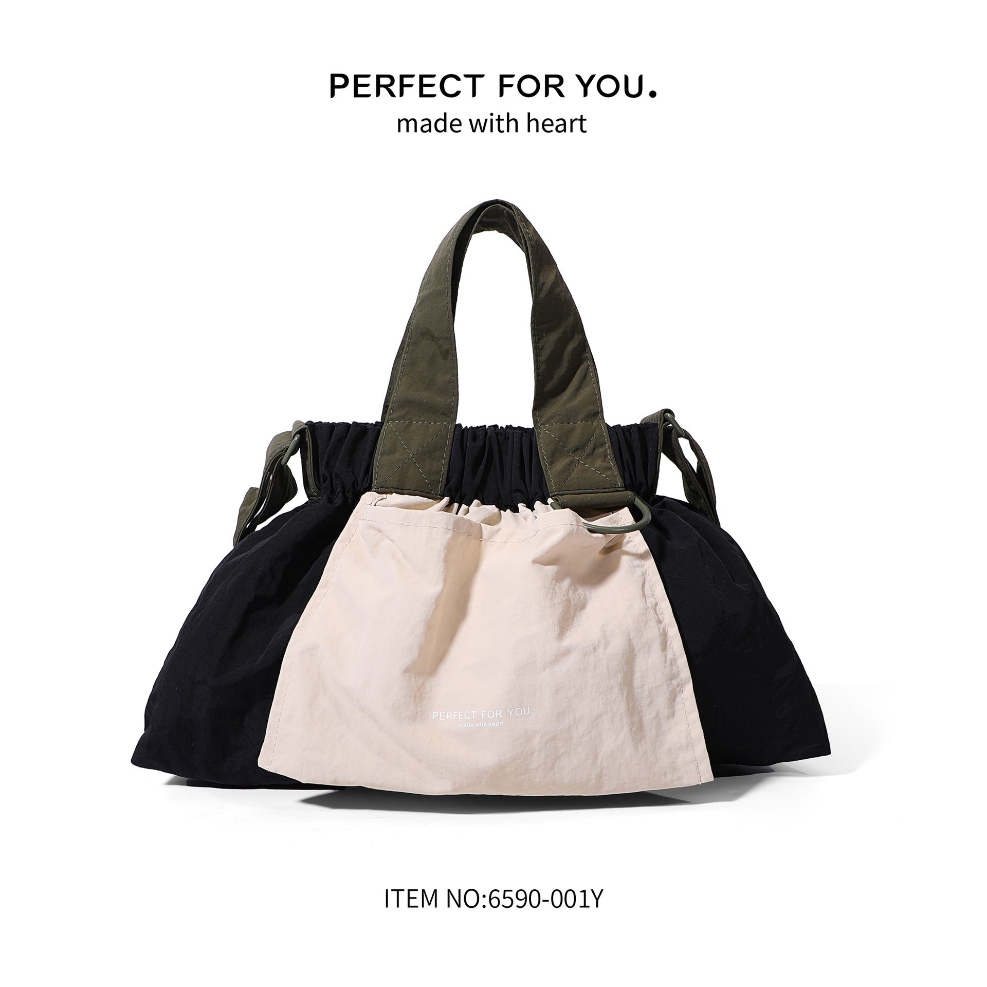 Cross-border new messenger bag fashionable Singapore small bag nylon waterproof shoulder bag large capacity can be stored underarm bag