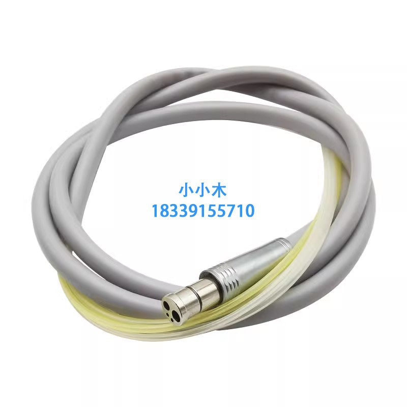 Dental two-hole four-hole imported mobile phone tube dental chair mobile phone water pipe trachea belt connector oral silicone explosion-proof