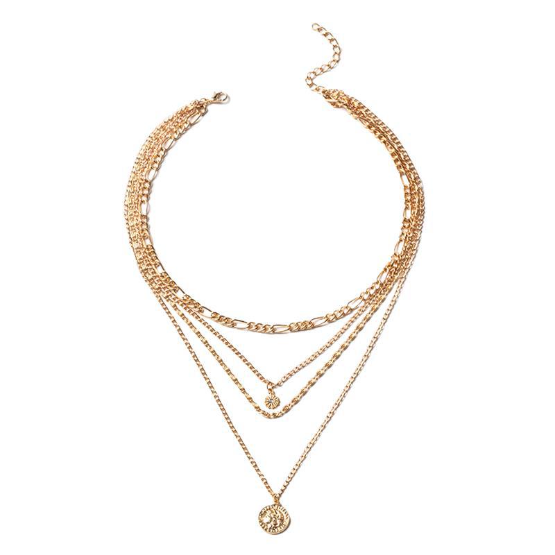 Long necklace wholesale european and american cross-border jewelry accessories women's high-end accessible luxury sweater necklace autumn and winter niche clavicle chain