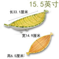 15.5 small boat plate (length 33.1cm*width 14.9cm)