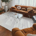 Nordic light luxury retro steel tooth velvet fabric sofa italian medieval style house living room small apartment three-seater