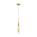 Hotel room luxury teardrop crystal pendant light - starlight shattered light acrylic - perfect for b&bs, bedrooms, and dining rooms