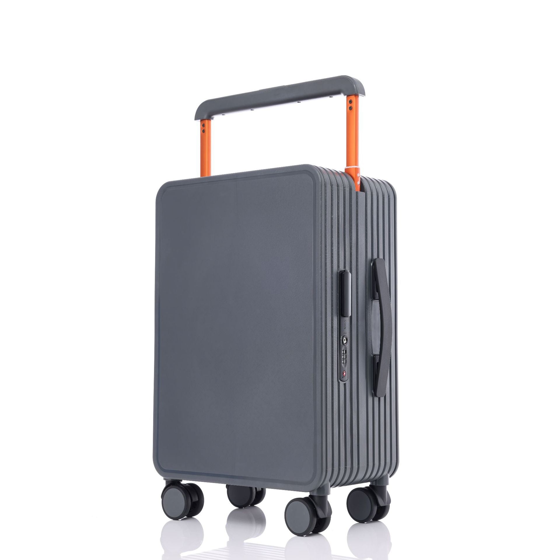 New center wide trolley suitcase women's 20-inch boarding case password case universal wheel suitcase men's 24 trolley case