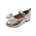 Girls' princess shoes, baby girl bow leather shoes, new summer soft sole children's shoes, toddler single shoes for summer