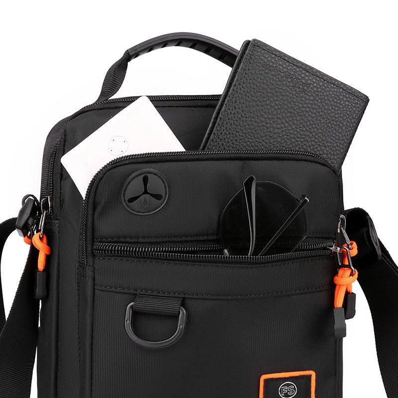 Fashion messenger bag backpack shoulder bag Korean version casual anti-splashing Oxford cloth business bag briefcase mobile phone bag