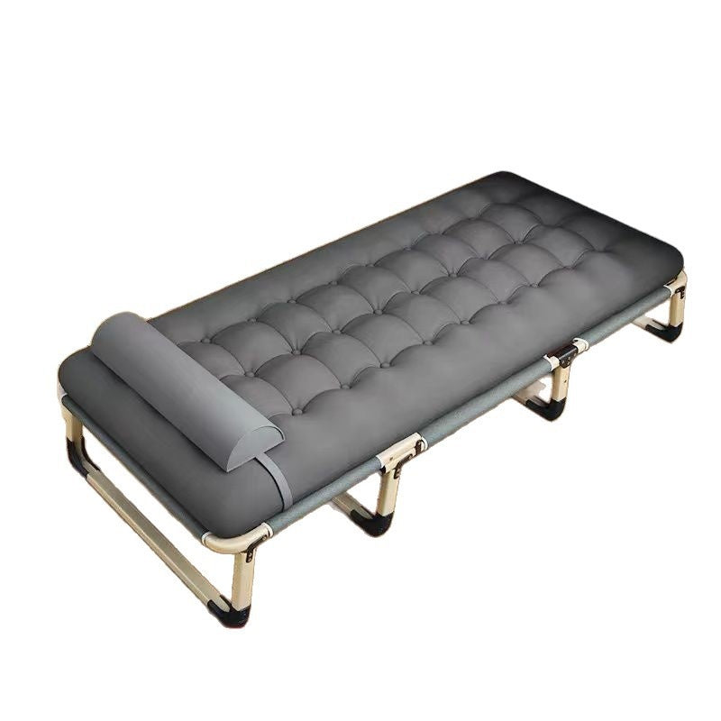 Foldable bed single bed for homesc portable multifunctional recliner office simple lunch break bed adult simple camp bed