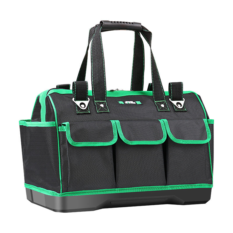 Multifunctional Hardware Toolbox Waterproof Thickened Oxford Cloth Storage Box Crossbody One Shoulder Handheld Toolkit Hardware Bag