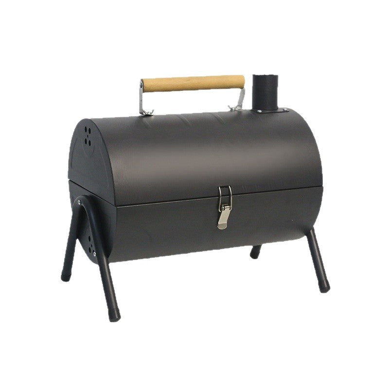 Thickened barbecue stove outdoor cooking equipment charcoal foldablefor home charcoal grill smokeless heating stove stainless steel barbecue stove
