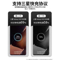 45w super fast charging charger suitable for samsung galaxy s23+ mobile phone fast charging charging head fast charging data cable