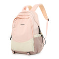 Outdoor backpack color block student backpack college style casual outdoor travel college student schoolbag lightweight backpack for men