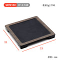 Melamine tableware japanese barbecue plate plastic flat sushi plate commercial hot pot restaurant dish plate steak plate