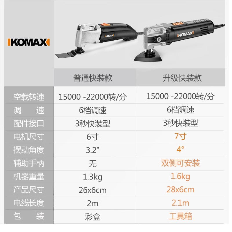 Wanyubao multifunctional trimming machine, complete set of woodworking tools, electric decoration electric shovel, hole opening, wood board slotting cutting machine