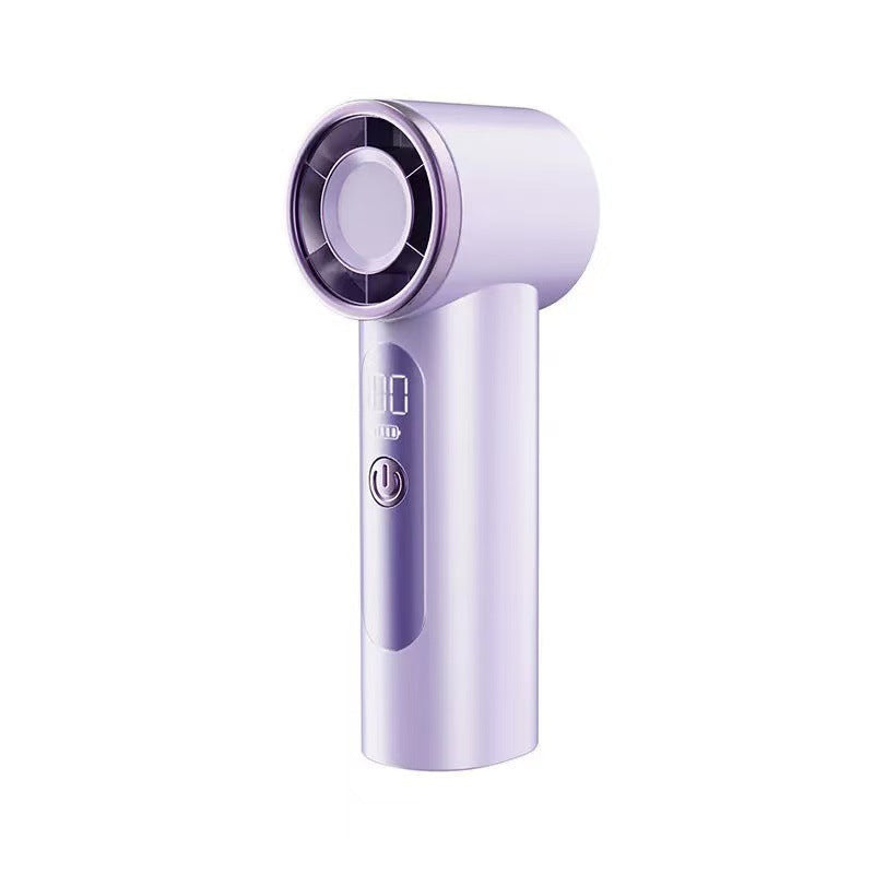 X98 southeast asia new mini handheld fan - portable outdoor usb rechargeable turbine high-speed fan