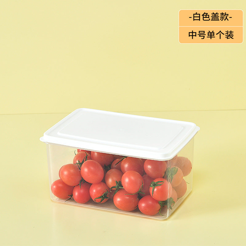 Refrigerator crisper artifact food grade storage frozen crisper kitchen plastic frozen food grade finishing storage box