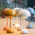 Flower bud table lamp bedroom bedside lamp wedding dowry decoration atmosphere scandinavian danish ins girl desk mushroom lamp
