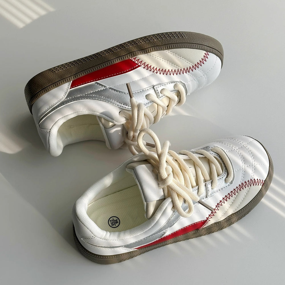 2026 summer new arrivals: unique designer sneakers for women - perfect with skirts, white canvas shoes, versatile student style, athletic & casual footwear