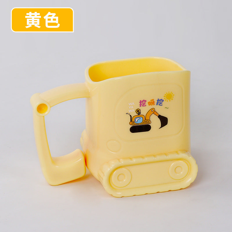 Kids' toothbrush cup, wash basin, toothbrush holder - 2-6 years old, baby home use, rinse cup, cute design for boys and girls, drop-proof
