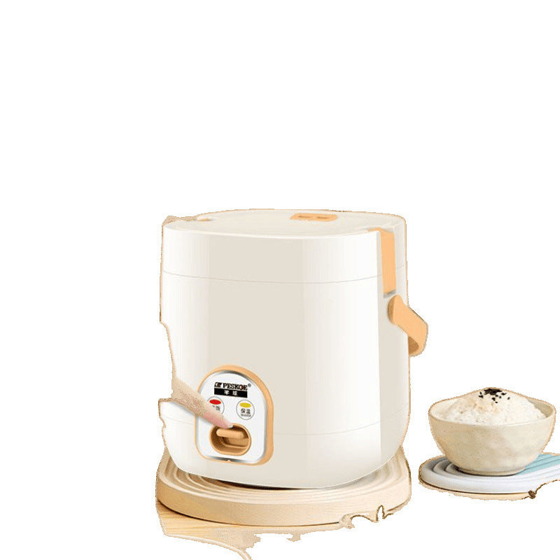 Household Mini Rice Cooker Multifunctional 1-2 People Small Rice Cooker Driver Car Electric Heating Lunch Box