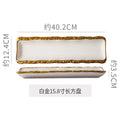 Transparent glaze electroplated gold - 16inch