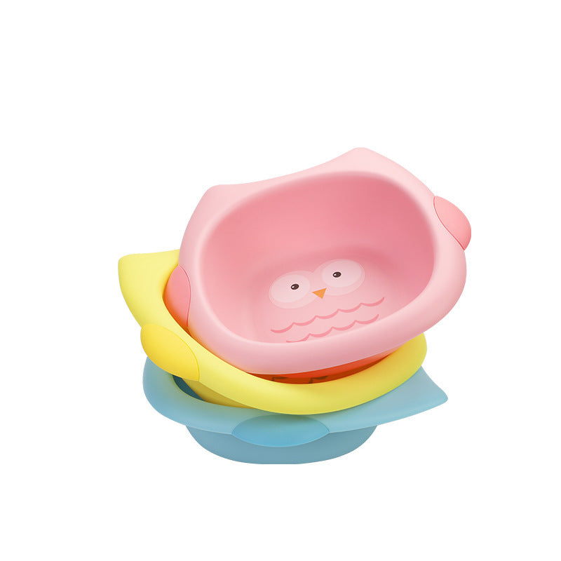 Wholesale thickened baby washbasin - household wash basin for babies and children - cartoon design, large size, suitable for washing vegetables