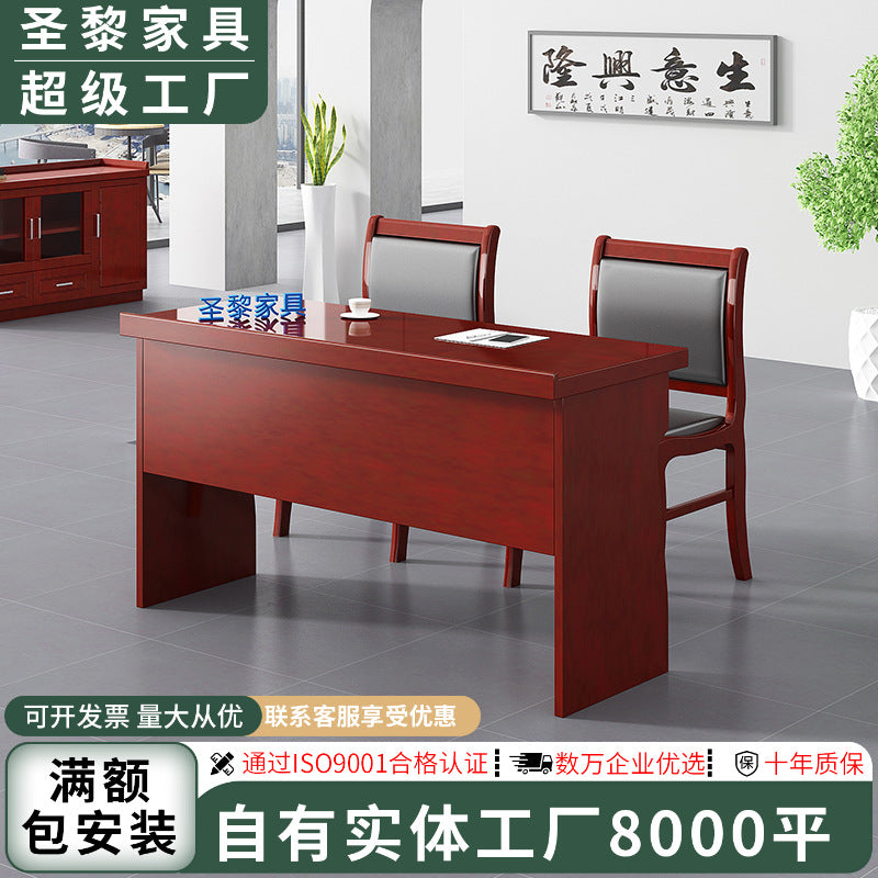 Saint li bench table training table conference table paint sticker solid wood skin listening lecture table study table and chair