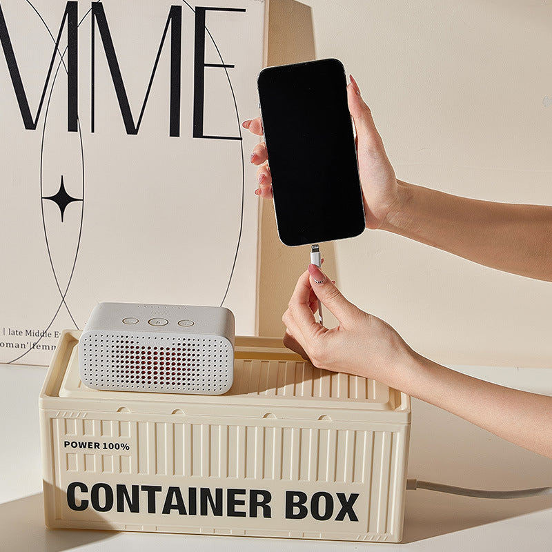 Plastic plug-in board storage box Wire management box Socket power strip Power wiring decoration Industrial shielding finishing box