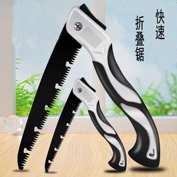 Wholesale Large 250mm Folding Saw 65 #Steel Garden Pruning Saw Household Saw Wood Hand Saw Outdoor Logging Saw