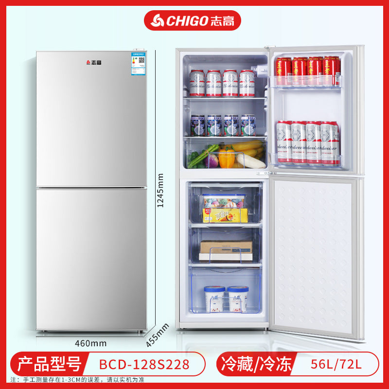 Chigo refrigerator home appliances procurement wholesale multi-specification tier 1 energy efficiency apartment refrigerator rental refrigerator for home