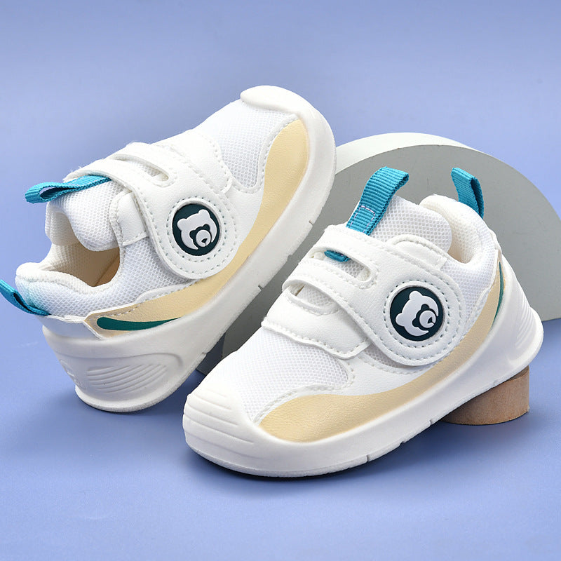 Toddler shoes for boys, spring and autumn, 0-1-2 years old, soft sole breathable infant and toddler shoes for girls