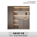 1.6m file cabinet (wenge wood + khaki)