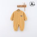 Baby onesie autumn winter bottomheattechinner clothes men's and women's autumn clothes pajamas baby onesie