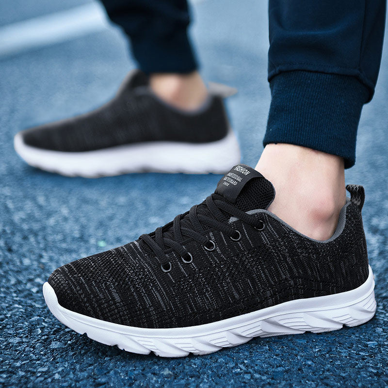 Large size men's sports shoes men's 2023 summer breathable mesh men's shoes casual running shoes  trendy shoes