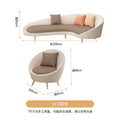 Saint-li office casual reception sofa - small apartment minimalist modern fabric irregular sofa